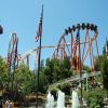 Six Flags Magic Mountain Theme Park, California, USA