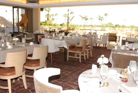 Elegant tea room