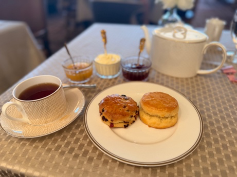 Scones and tea