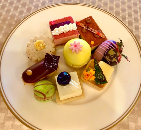 Afternoon tea sweet desserts